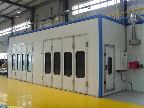 PLC Touch Screen Control Spray Booth