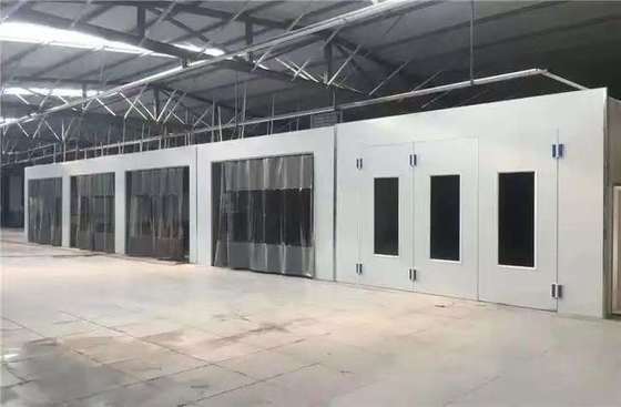 Double-Bay Automotive Preparation Station (Side-by-Side Configuration)