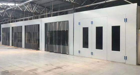 Automotive Preparation Station Car Sanding & Primer Bay Dust Extraction Grinding Room