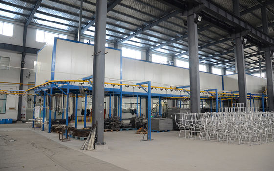 Excellent coating quality, seamless operation process, professional floor rail coating line