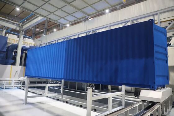 Joystick Control System Car Paint Booth Featuring Chinese Motor Or Import Motor Designed For Vehicle Paint Application