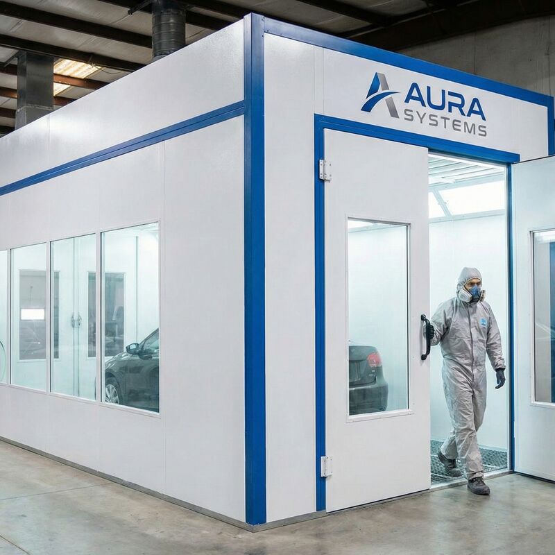 AURA SYSTEMS High-Performance Automotive Paint Booth Coating Solutions