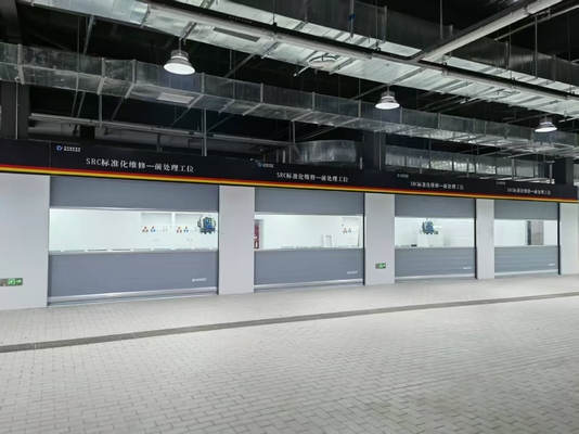 Смелильная комната с электрическим газовым дизельным горелкой Система отопления Спрейные будки Автомобильная комната для песка Автомобильная комната для подготовки