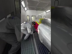 Многофункциональный автокрасочный кабинет 10um - 50um Покрытие наружного распыления кабины переключатель стиль