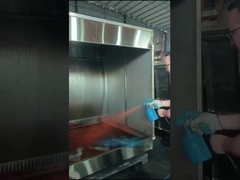 Немногие-10 Экологический водозащитный шторный шкаф Водопад Спрей краски Booth Малый