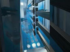 Электростатическая автоматическая линия порошковой окраски, установка порошковой окраски, печь полимеризации и распылительная камера