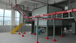 Усовершенствуйте свою автоматизированную отделочную обработку с помощью нашей высокоэффективной линии промышленного нанесения покрытий.